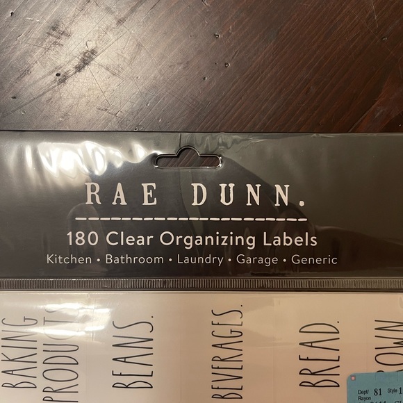 Rae Dunn organizing stickers - Picture 2 of 4